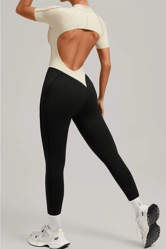 Arise – Jumpsuit Sculpt Contour con Espalda Abierta