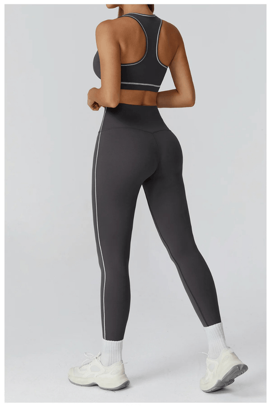 Trace – Set Deportivo 2 Piezas: Legging + Top Contour Fit