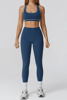  Trace – Set Deportivo 2 Piezas: Legging + Top Contour Fit