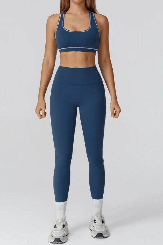 Trace – Set Deportivo 2 Piezas: Legging + Top Contour Fit