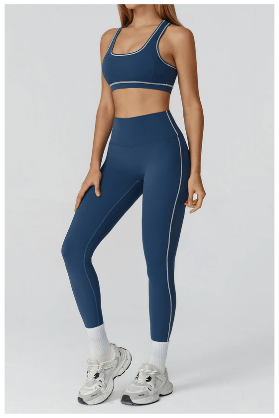 Trace – Set Deportivo 2 Piezas: Legging + Top Contour Fit