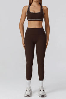  Trace – Set Deportivo 2 Piezas: Legging + Top Contour Fit