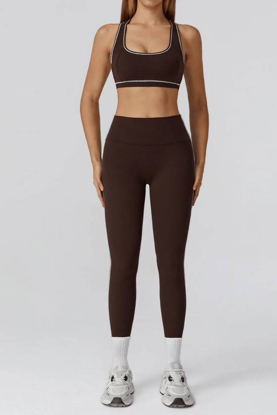 Trace – Set Deportivo 2 Piezas: Legging + Top Contour Fit