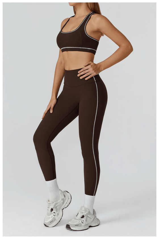 Trace – Set Deportivo 2 Piezas: Legging + Top Contour Fit