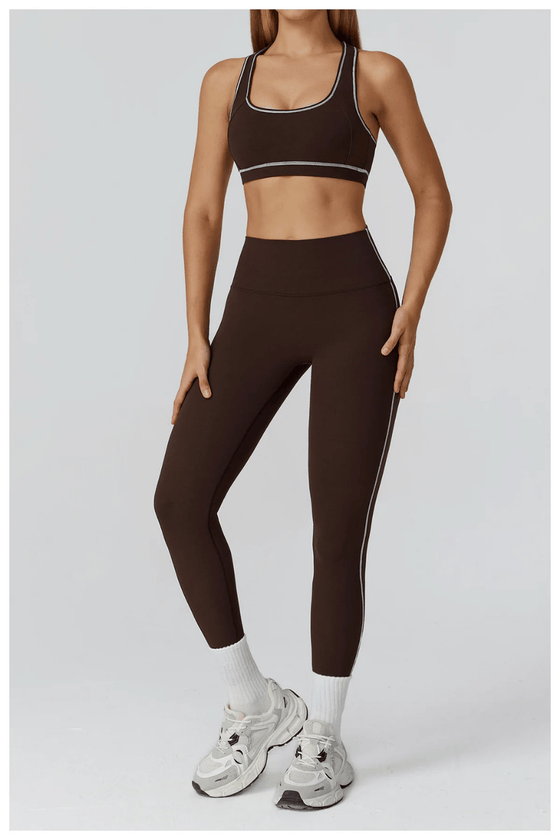 Trace – Set Deportivo 2 Piezas: Legging + Top Contour Fit