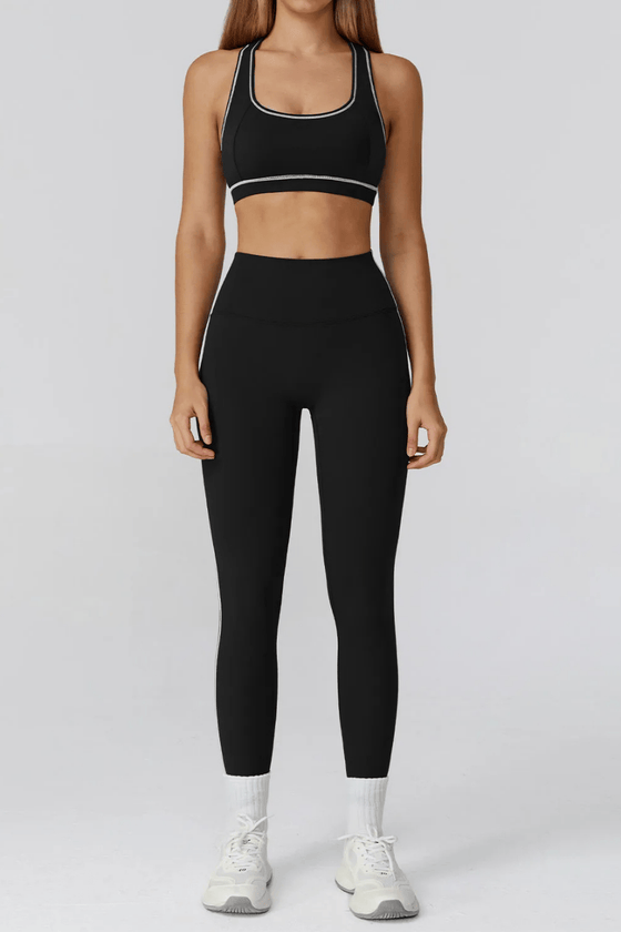 Trace – Set Deportivo 2 Piezas: Legging + Top Contour Fit