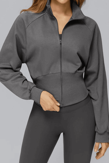 Veya - Cropped Performance Zip Jacket