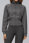 Veya - Cropped Performance Zip Jacket