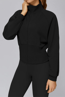  Veya - Cropped Performance Zip Jacket